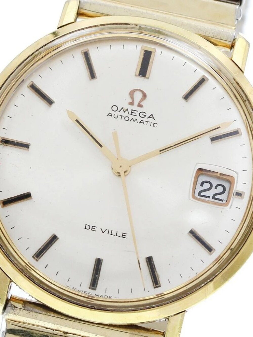 OMEGA De Ville 166033-TOOL 106 Date vintage Silver Dial Automatic Men's_951231